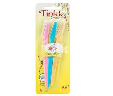 tinkle eyebrows razors