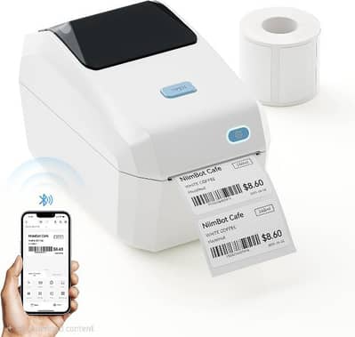 thermal label printer usb + bluetooth
