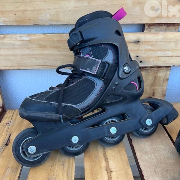 Oxelo Inline Roller Skate (38) 2