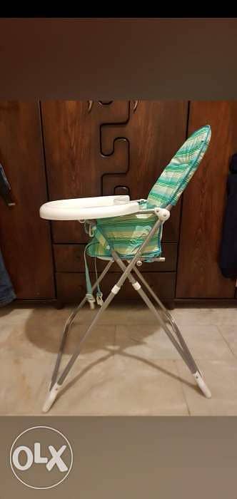 High chair mothercare كرسي اكل بيبي 0