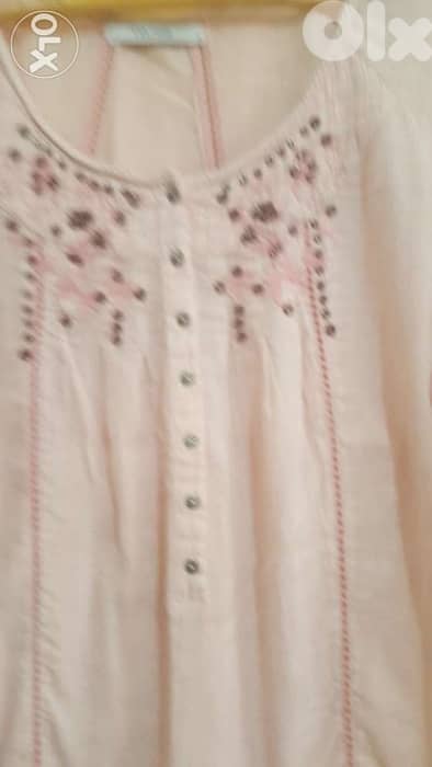 Cotton tunic top small 36 1