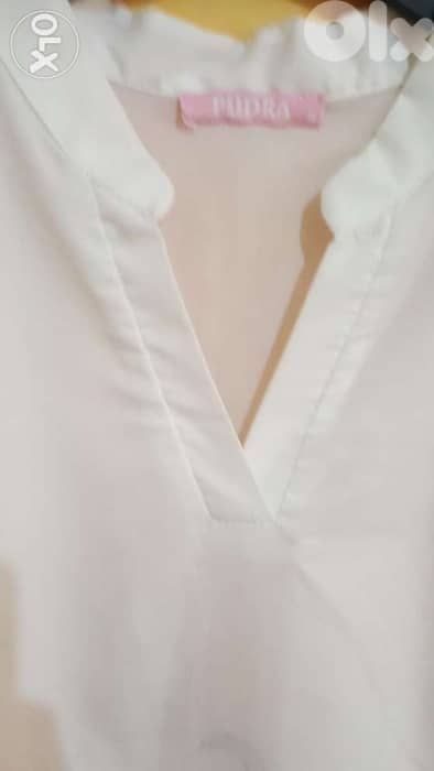 Cotton tunic top small 36 5