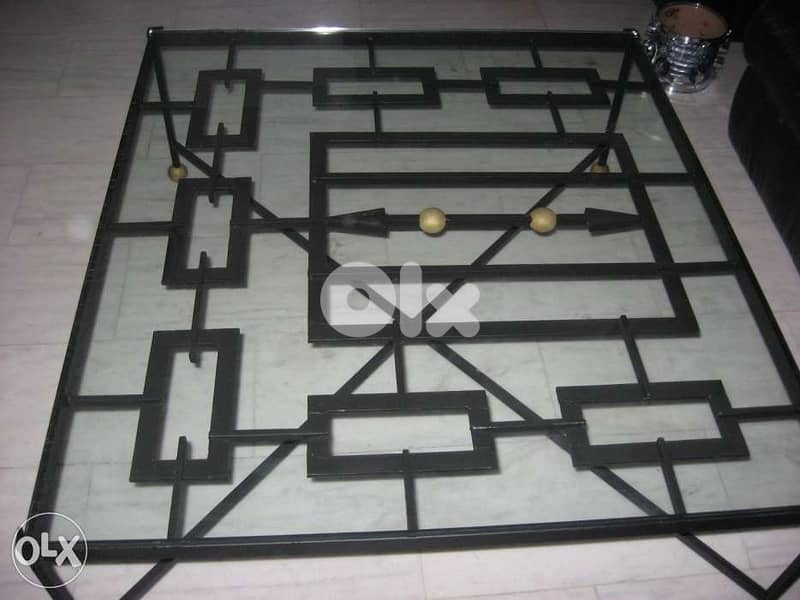 طاولة نصف table basse طاولة antiquité vintage 5