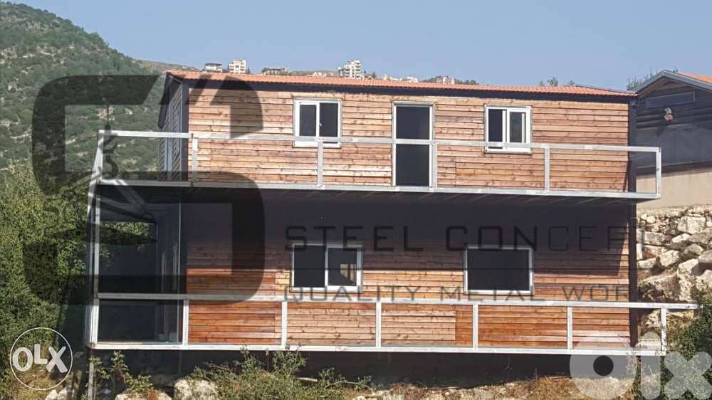Steel Prefab Houses all sizes designs with decorations 5