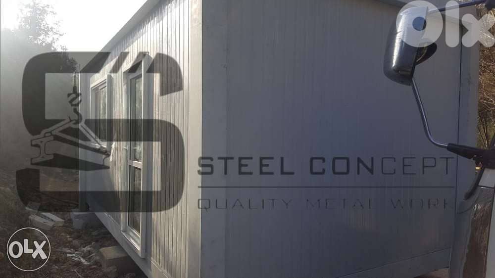 Steel Prefab Houses all sizes designs with decorations 7