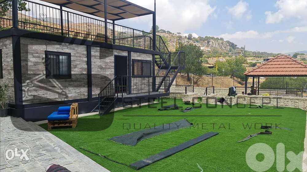 Manufacture of Prefabricated houses and all types of steel work 0