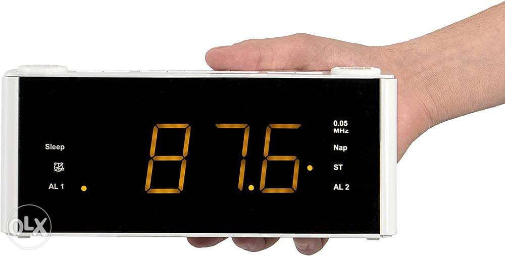 CLR 180 WH Blaupunkt Clock Ra6dio with Alarm /3$ delivery 2