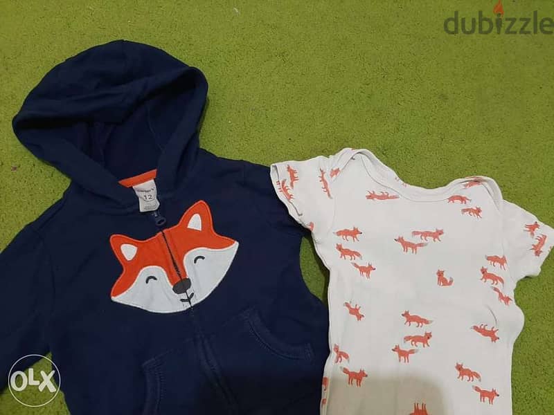 Carter's set, 12 months, set 3 pieces for kids boy 1
