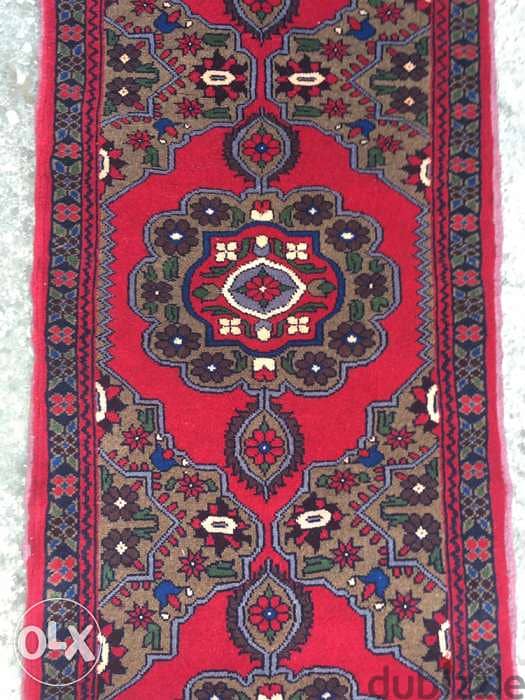 سجادة عجمية. شغل يدوي صوف 215/65. persian carpet. Tapis. Hand made 2