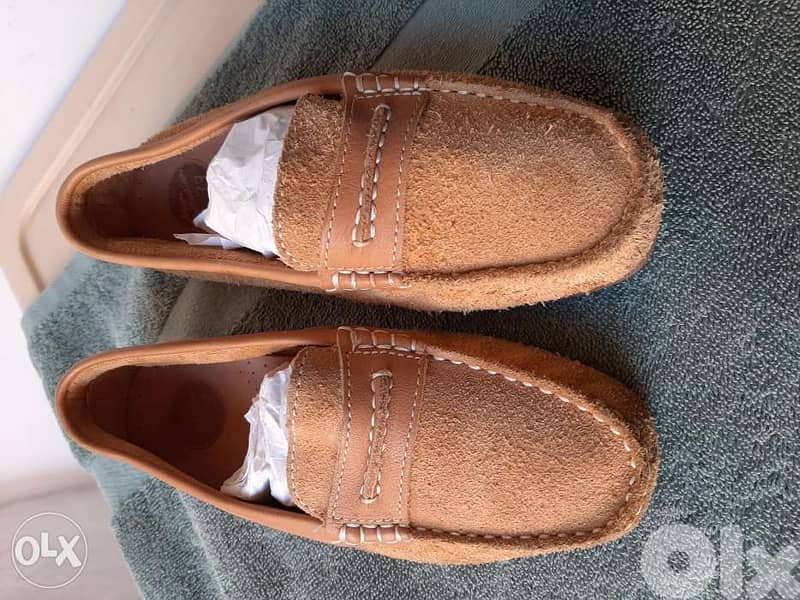 Zara shoes size 33 daim for boys still new 0