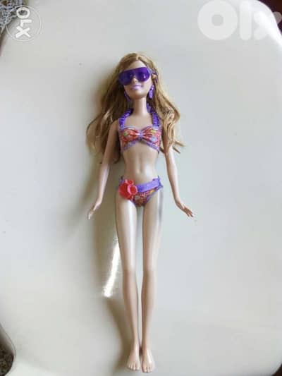 SURF'S UP BEACH SUMMER Barbie friend Mattel2008 rare doll bend legs=28