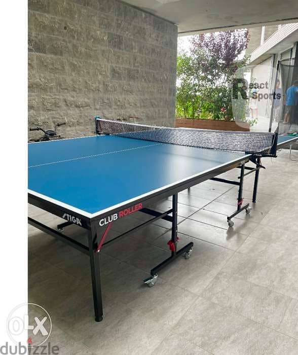stiga roller club table tennis 0