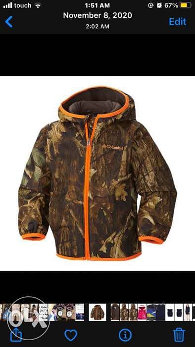Colombia jacket 0