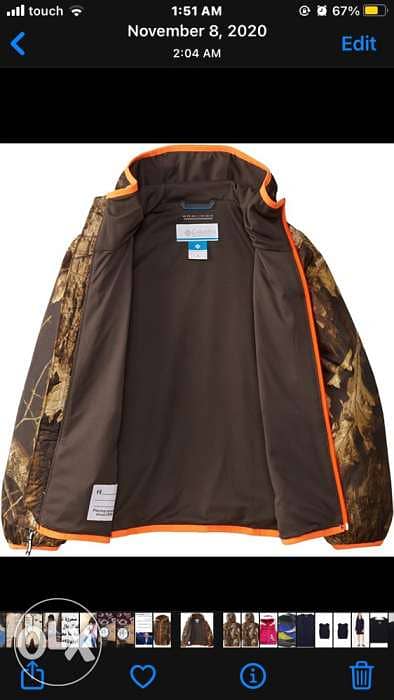 Colombia jacket 1