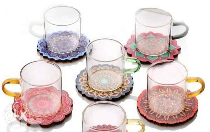 Elegant wood coasters 0