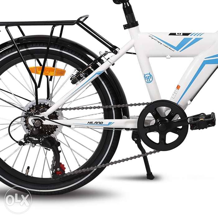 Hiland Sentry+ 20” Kids Mountain Bike – White 2