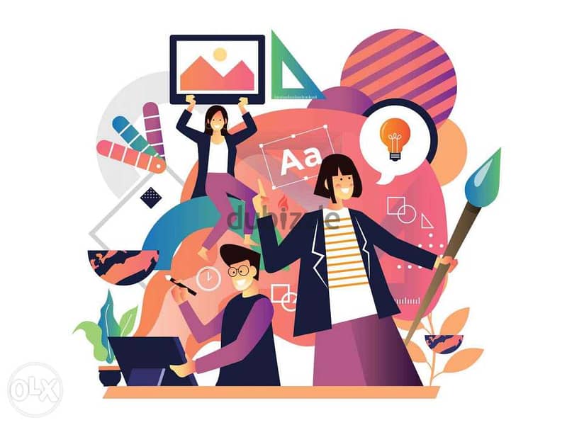 Graphic designer خدمات 0