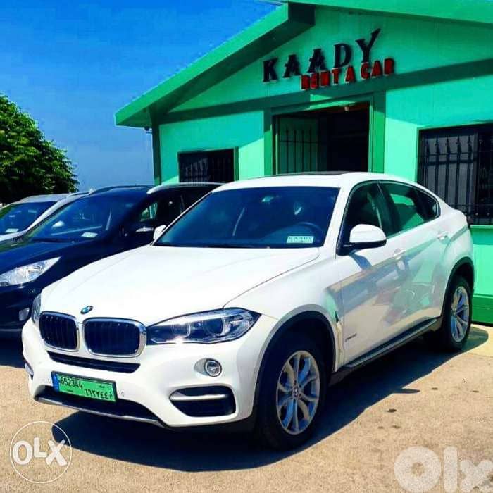 BMW X6 2016 for RENT (70$/day) 0