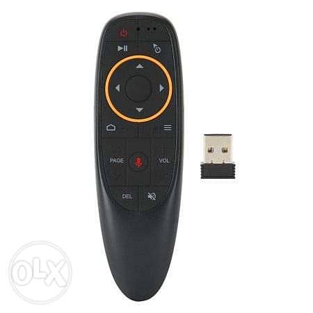 2.4G Wireless Voice Input Remote Mouse USB Receiver for Smart TV Universal 