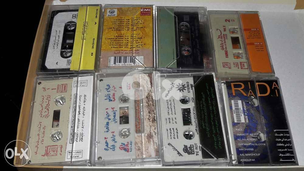 كاسيت كاسيتات عربية اصلية cassettes cassette arabic music 1