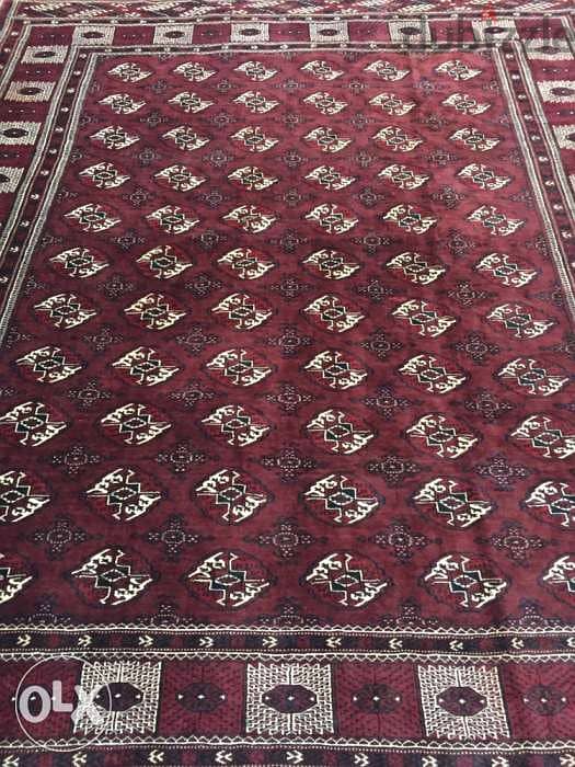 سجاد عجمي شغل يدوي بخارى400/320. Persian Carpet. Hand made 0