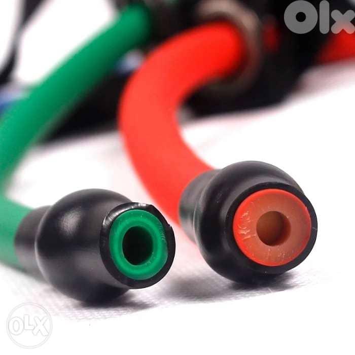 Rubber 11pcs Resistance bands 150LBS 1