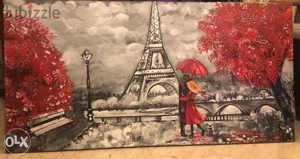 Acrylic painting on canvas 0