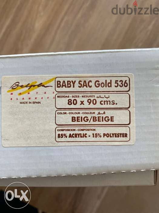 baby Sac blanket -Perla - never used 2
