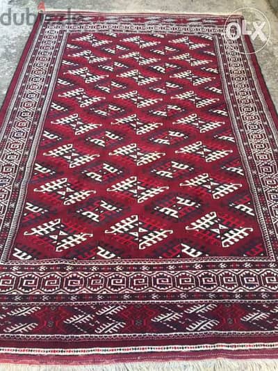 سجاد عجمي. شغل يدوي صوف335/220. Hand made. persian carpet. tapis