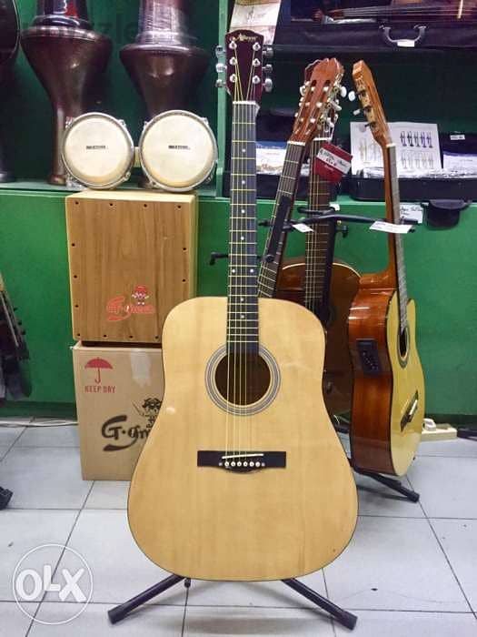 Guitar Acoustic غيتار اكوستيك وتر حديد 1