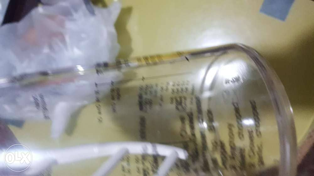 Rotaing handle lid Salad dressing stirrer 7