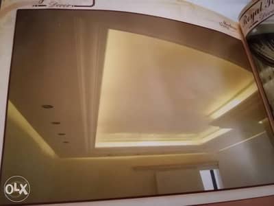 جبس قواطع كافة ديكورات أبنية والمحلات مع الأعمال دهان وتعهد جميع العمل