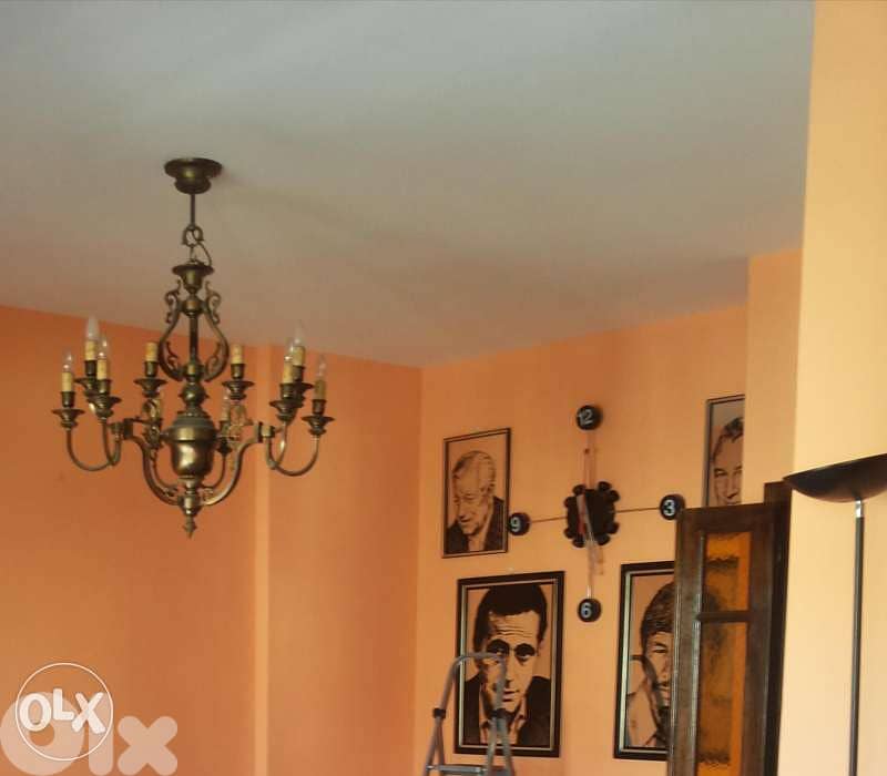 تريا نحاس copper / chandelier antiquité 4