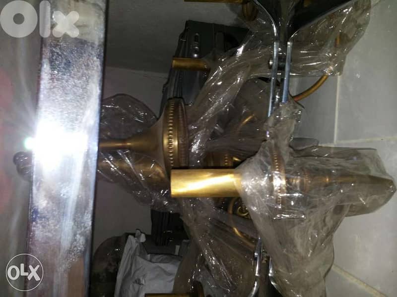 تريا نحاس copper / chandelier antiquité 7