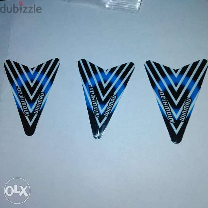 Slim 2d darts flights 0