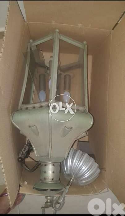 Chandelier antiquité, فانوس نحاس / تريا 6