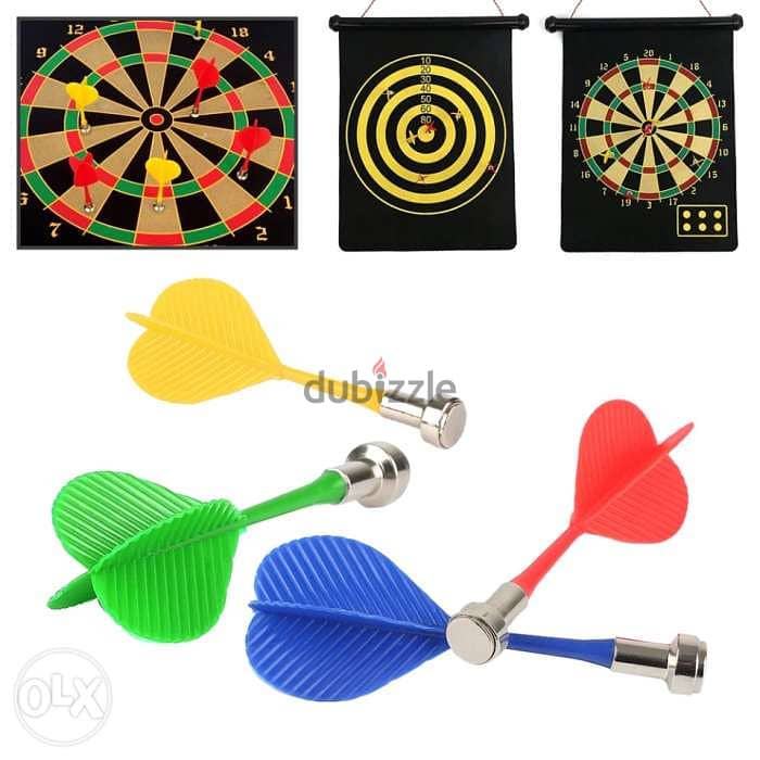 Plastic flight for magnetic darts 0