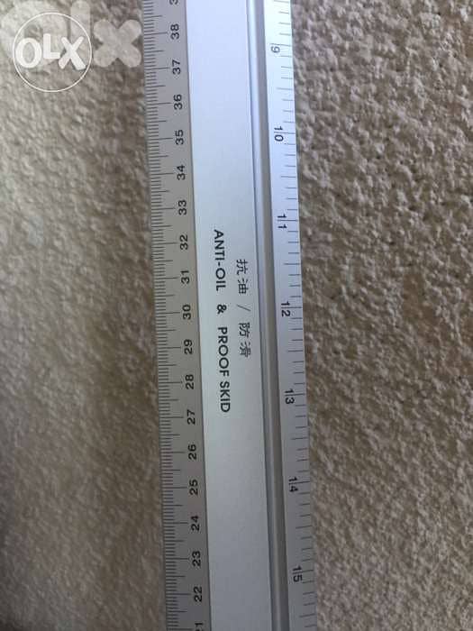Aluminum Ruler - 60 cm - مسطرة ألومنيوم 3
