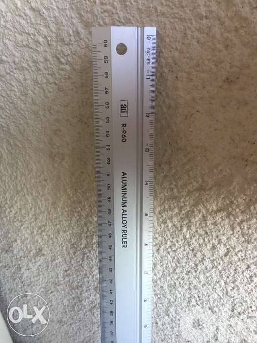 Aluminum Ruler - 60 cm - مسطرة ألومنيوم 4