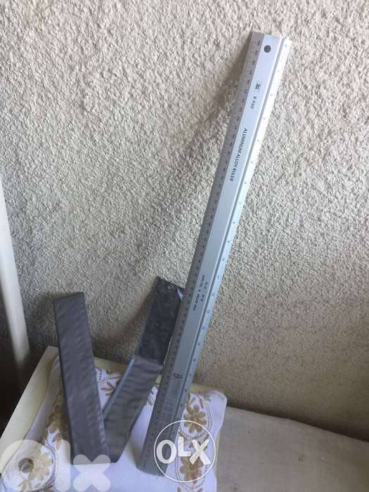 Aluminum Ruler - 60 cm - مسطرة ألومنيوم 6