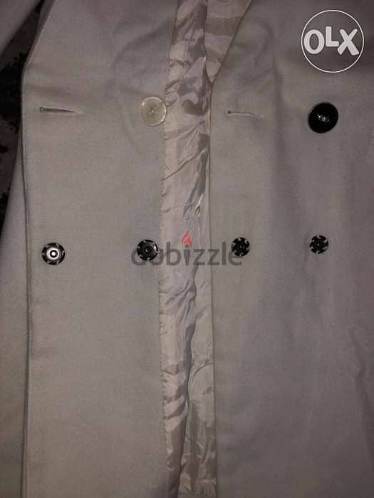 MAX coat, women clothing,Menteau, كبّوت نسائي طويل,blanc sale color 2