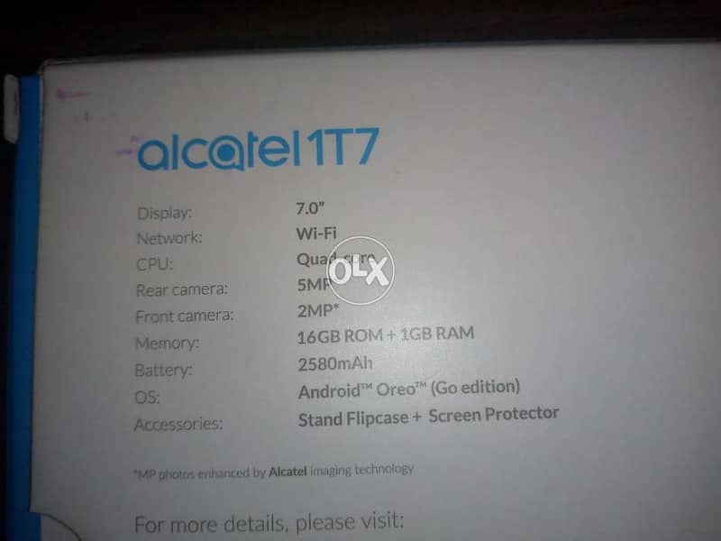 Tablet alcatel 1t7 2