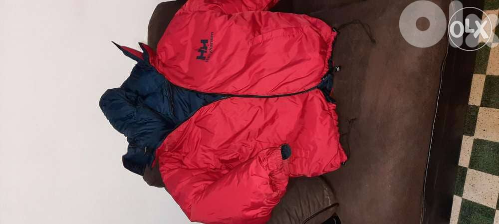 Helly hansen jacket double face made of birds feather. men&women 1