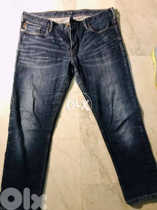 Armani jeans size 36 can fit 35 slim fit used 7