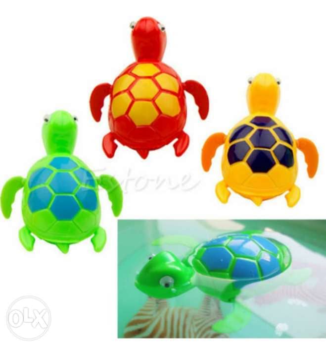 baby bath swiming turtle 2$ 3