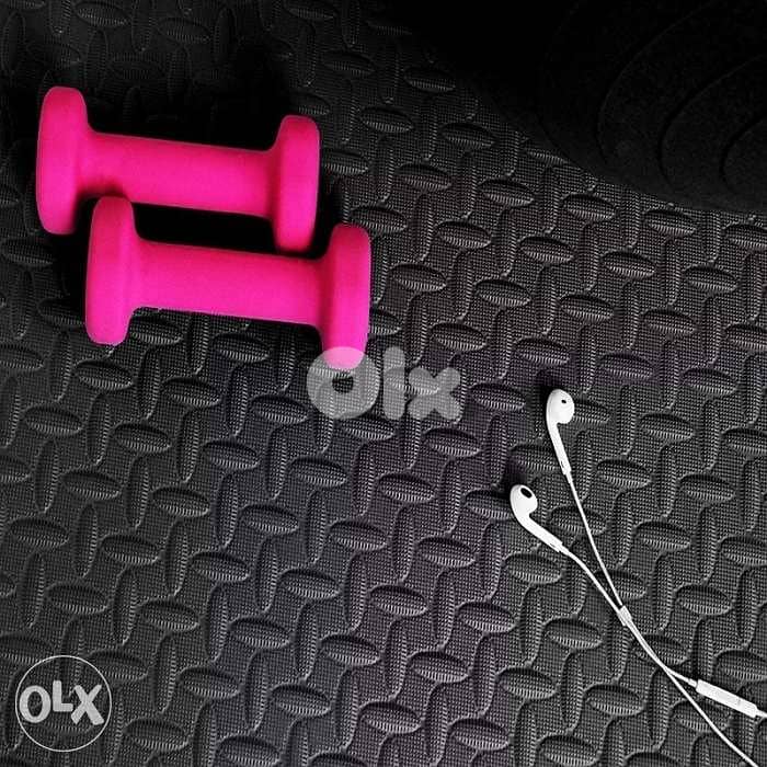 Black foam mat 1m*1m*2.5cm EVA 2