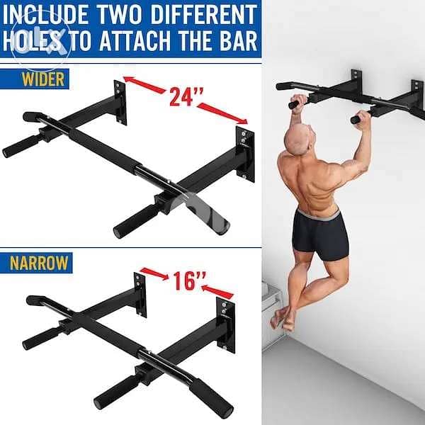 Gymnastics Wall Horizontal Bar Indoor Pull Up Bar 1