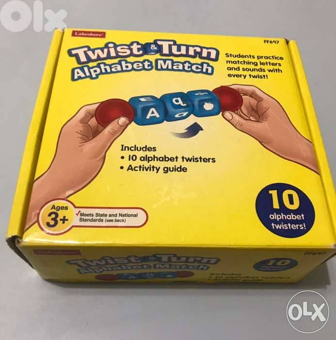 3 years educatif toys Alphabet twist & turn 0