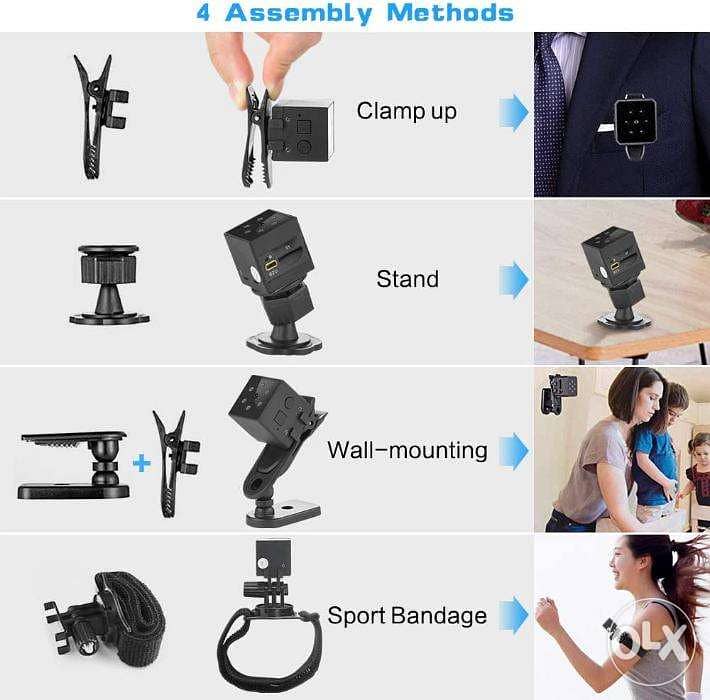 Mini Camera Espion,Full HD 1080P Portable sans Fil - 4$ delivery 1