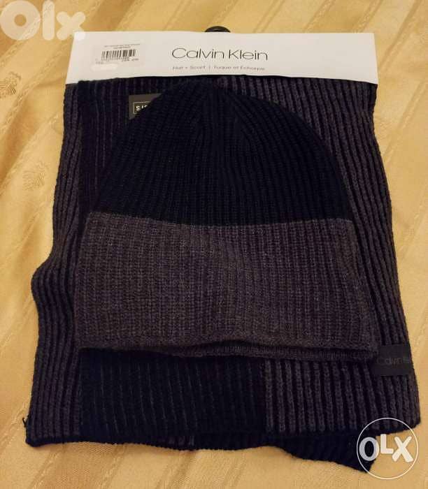 Calvin klein original hat and scarf 0